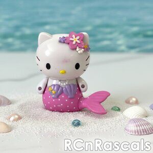 VINTAGE 2002 Hello Kitty Dream World Mermaid Figurine RARE Sanrio Y2K PreLoved